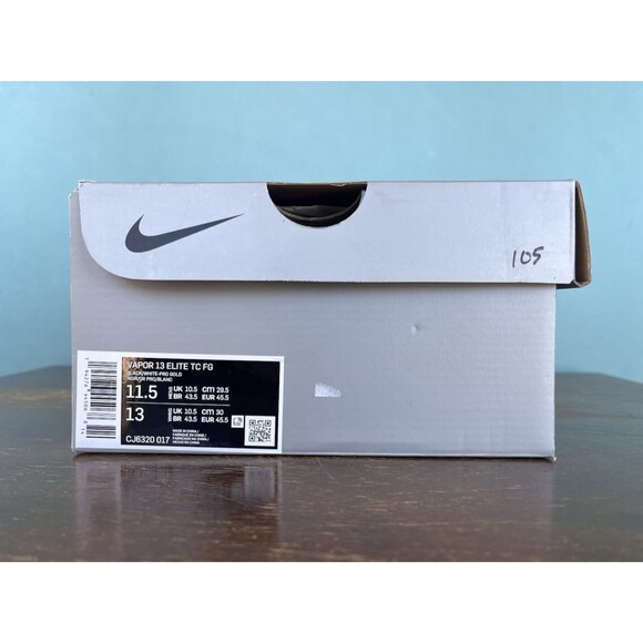 Nike Mercurial Vapor 13 Elite Tech Craft FG Cleats Men's Size 11.5 CJ6320-017 - Picture 12 of 12